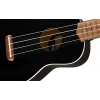 Fender Venice Soprano Uke, Walnut Fingerboard, Black