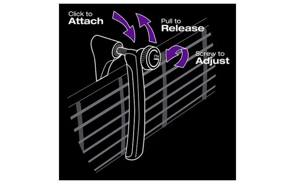 G7th Ultralight Capo Black