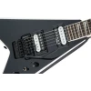 Jackson King V™ JS32, Black with White Bevels