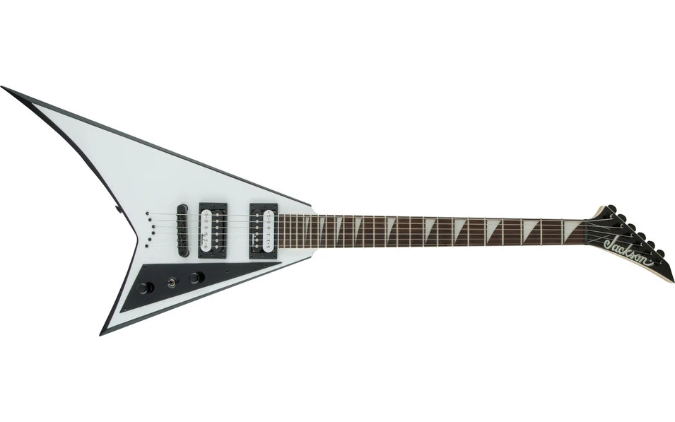 Jackson Rhoads JS32T, White with Black Bevels