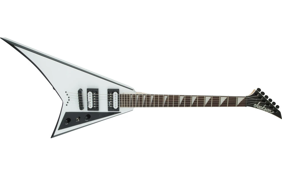 Jackson Rhoads JS32T, White with Black Bevels
