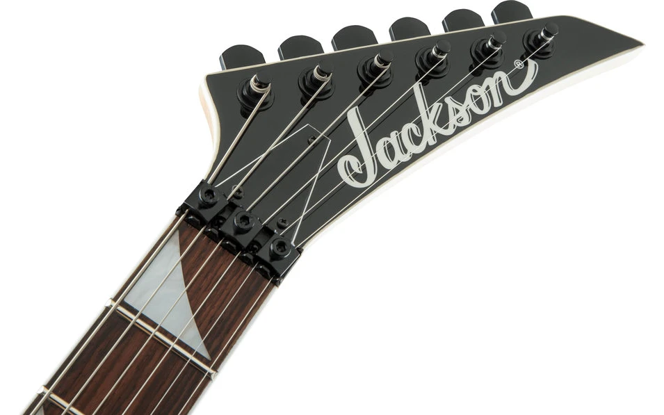 Jackson King V™ JS32, White with Black Bevels