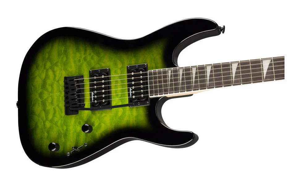 Jackson Dinky® JS20 DKQ 2PT, Transparent Green