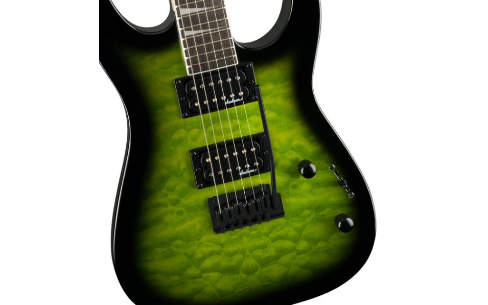 Jackson Dinky® JS20 DKQ 2PT, Transparent Green