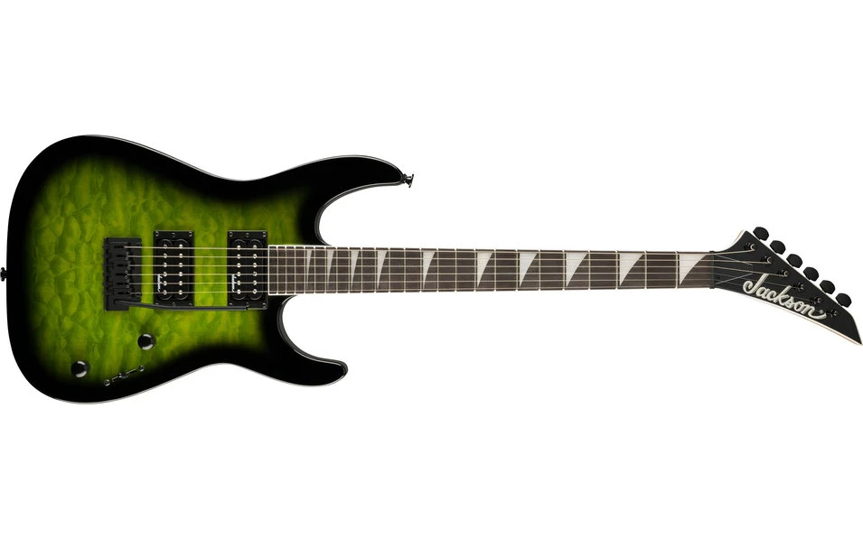 Jackson Dinky® JS20 DKQ 2PT, Transparent Green
