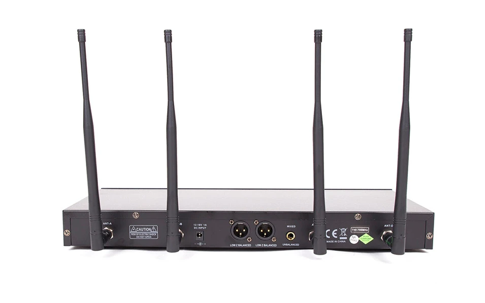 Безжичен микрофон Master Audio BE5035H, Двоен