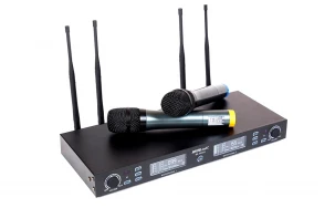 Безжичен микрофон Master Audio BE5035H, Двоен