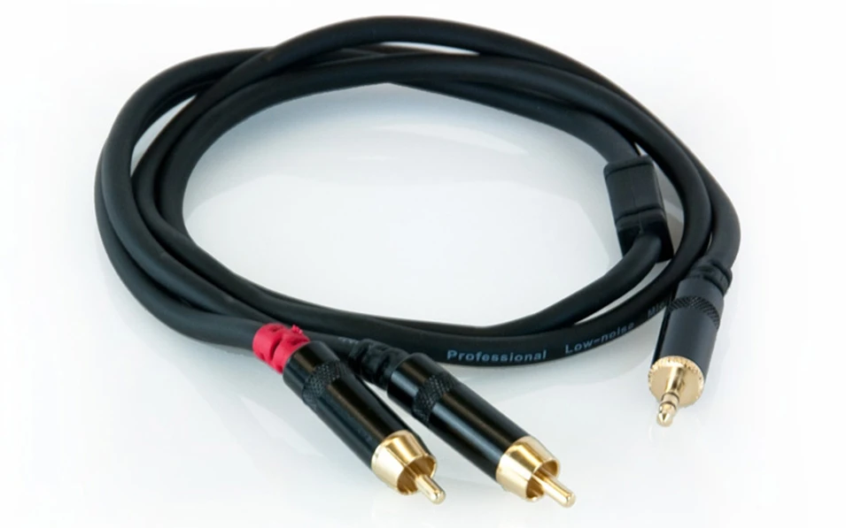 s.Cab PAC351, 2x RCA / 3.5mm TRRS, 1m