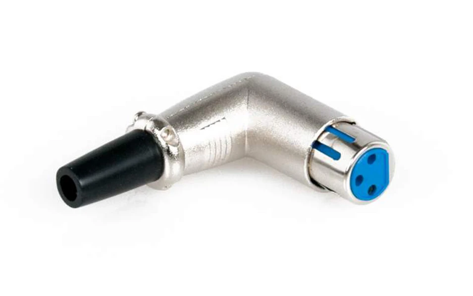 Конектор Master Audio XLR-F3, Женски XLR, Г-образен