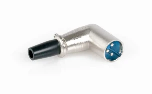 Конектор Master Audio XLR-M3, Мъжки XLR, Г-образен