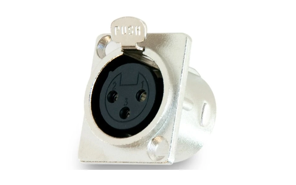 Конектор Master Audio HY4829, Монтажен XLR, Женски