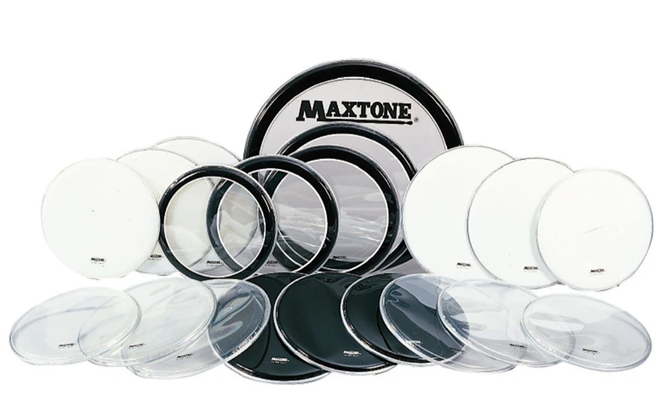 Комплект прозрачни кожи за рототоми Maxtone