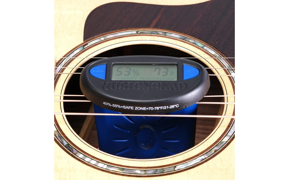 Music Nomad The Humitar ONE - Acoustic Guitar Humidifier & Hygrometer