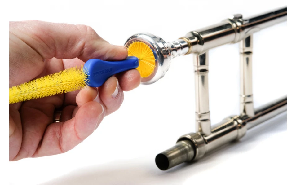 Music Nomad MN760 2'n'1 Mouthpiece & Cup Brush for Brass Instruments