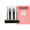 Безжичен микрофон Novox FREE H2, Двоен