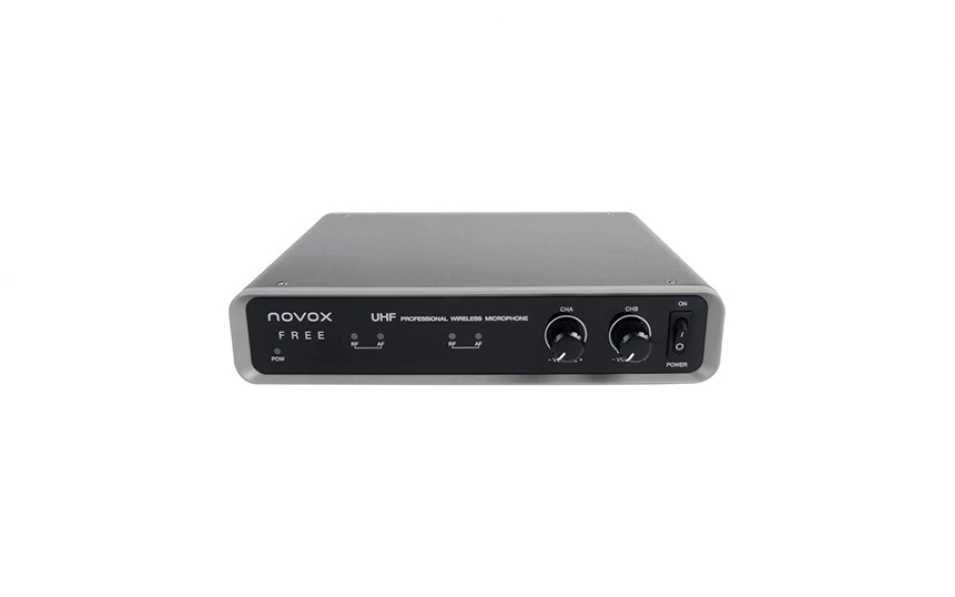 Безжичен микрофон Novox FREE H2, Двоен