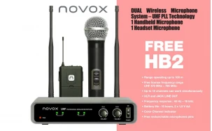 Комбинирана безжиччна система Novox FREE HB2