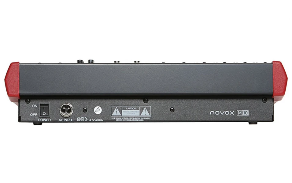 Аудио миксер Novox M10, 8 канала, Вградени ефекти, Bluetooth/MP3