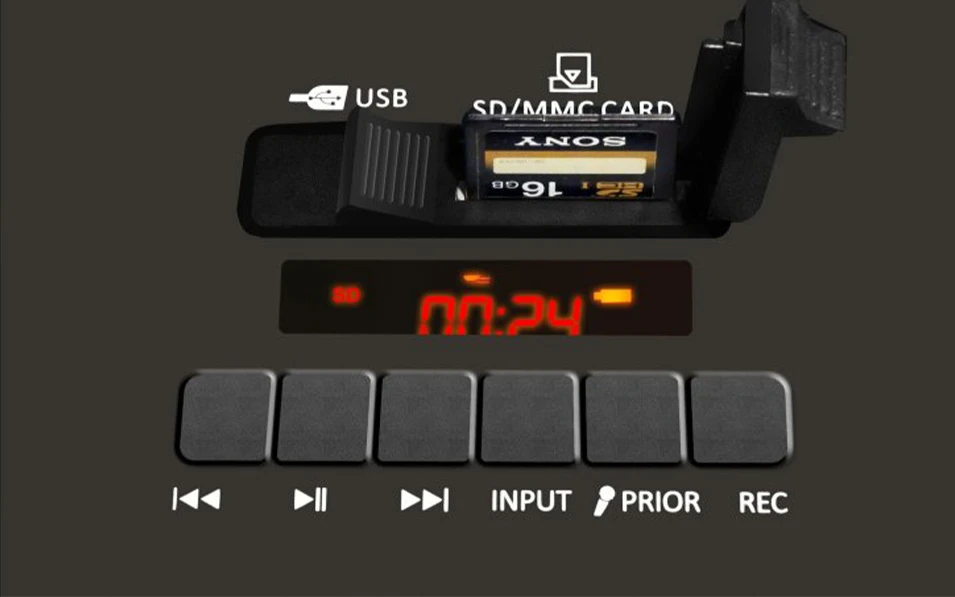 Активна караоке тонколона Novox Mobilite Green, 6.5", 60W, Зелена/Черна