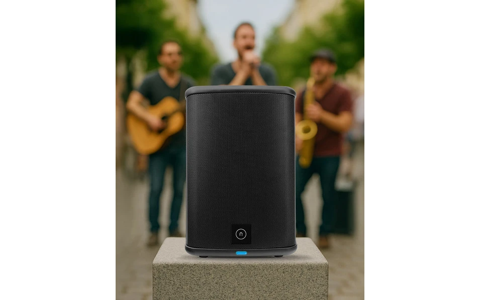 Novox Mobivox Lite, Активна тонколона с MP3, DSP, Bluetooth, 8", 300W