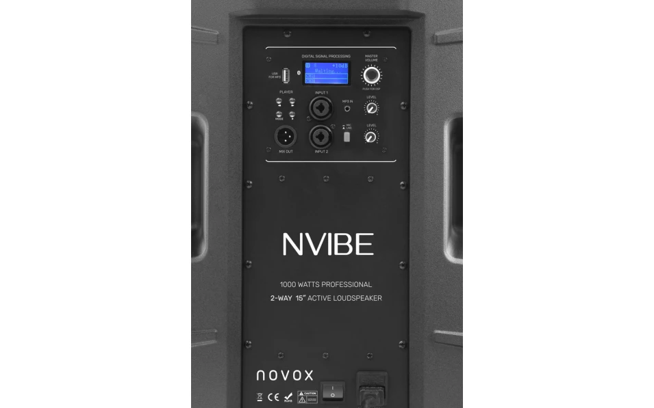 Novox N-Vibe 15 -активна тонколона 500W 15"