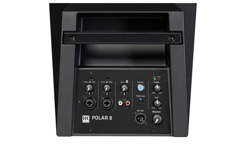 HK Audio Polar 8, Активна система за озвучаване, 8", 1200W, 118dB