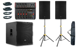 Power Dynamics PD412A/PDY215S/VM-KG08 Bundle