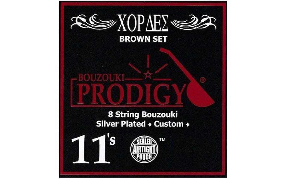 Prodigy Brown Silver Custom, Струни за бузуки 11-28