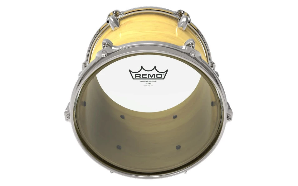 Remo Ambassador Transparent, 8" инча