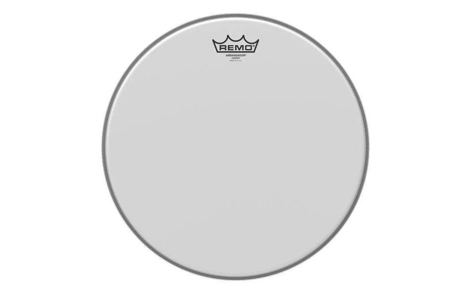 Remo Ambassador White Coated, 8" инча