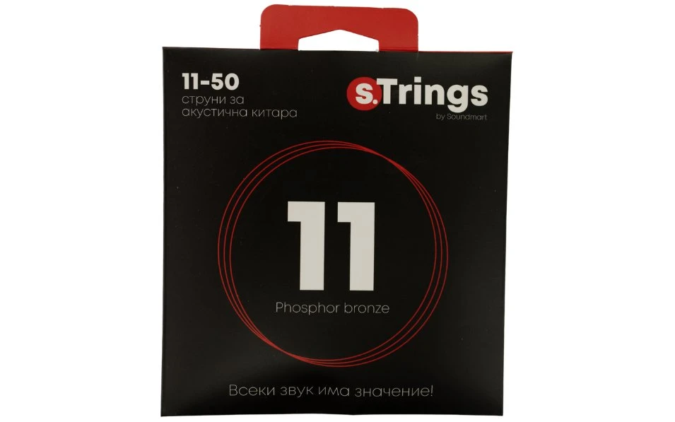 s.Trings SMА-011PB, Струни за акустична китара 11-50, Phosphor Bronze