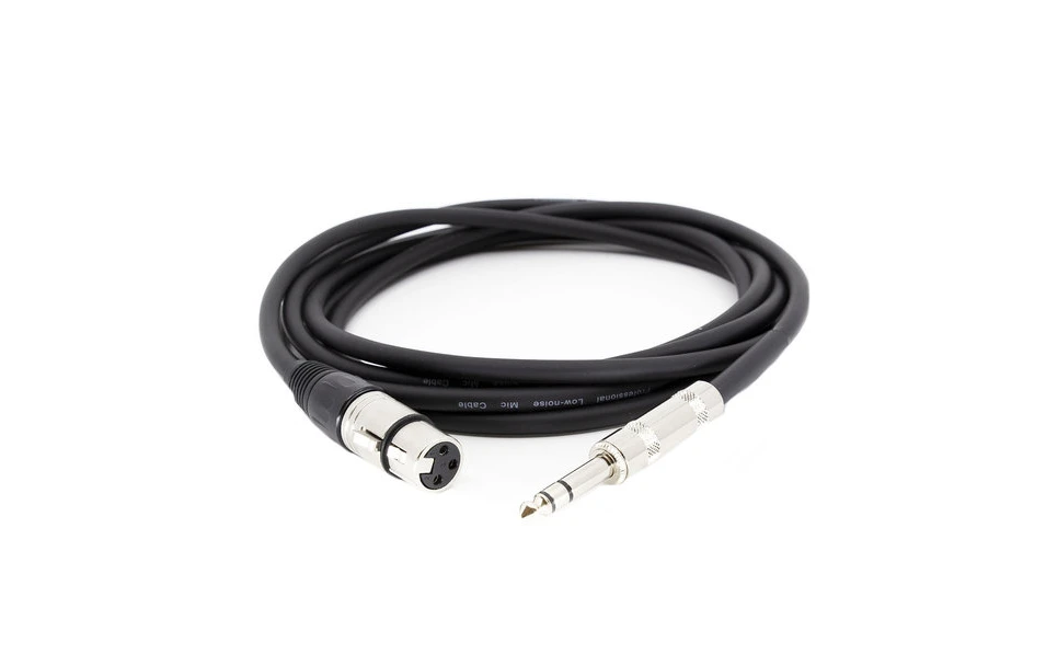 s.Cab MC629-1, XLR-F / 6.3mm TRRS, 1m