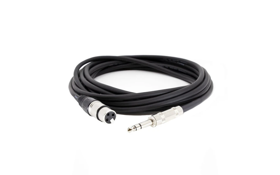 s.Cab MC629-5, XLR-F / 6.3mm TRRS, 5m