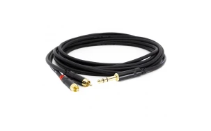 s.Cab PAC451-5, 2x RCA / 6.3mm TRRS, 5m
