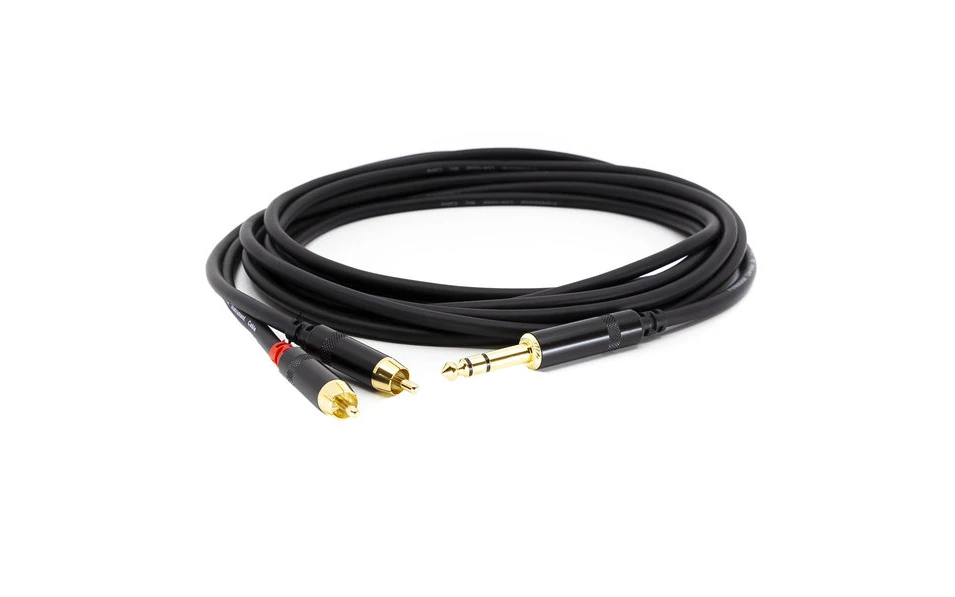 s.Cab PAC451-5, 2x RCA / 6.3mm TRRS, 5m