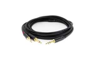 s.Cab PAC481-5, 2x 6.3mm / 6.3mm TRRS, 5m