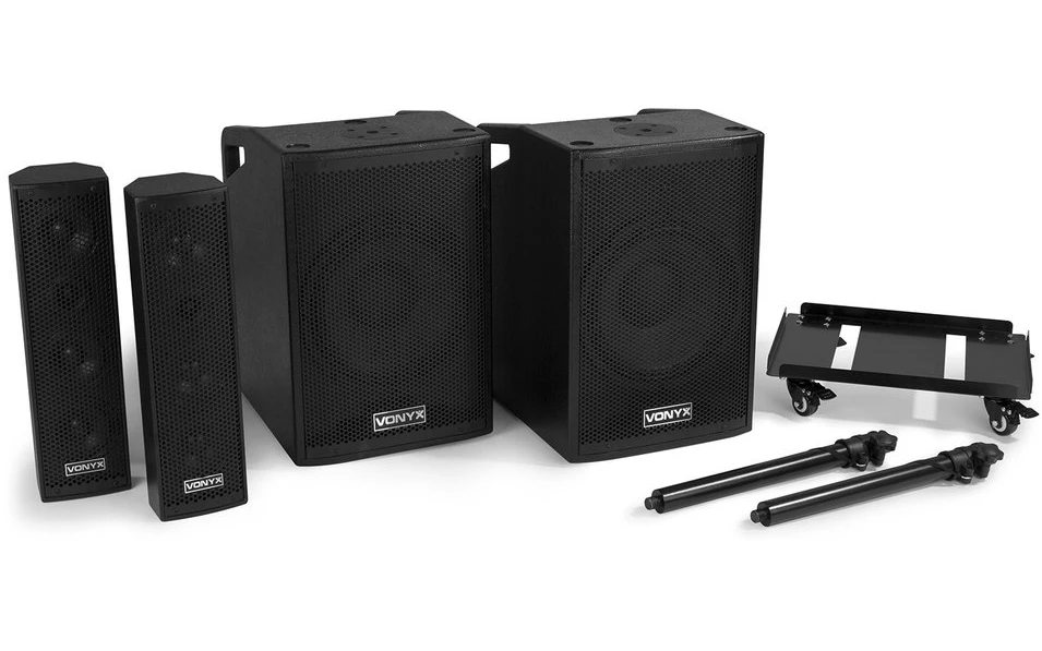Vonyx VX1050BT, Активна система за озвучаване, Kit 2.2, 1150W