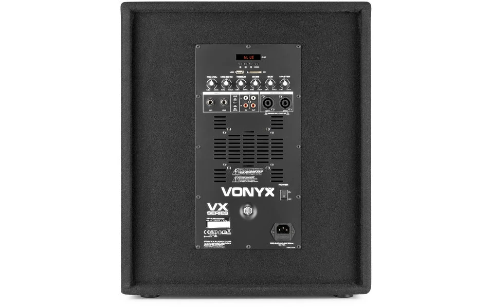 Vonyx VX1015BT 2.1 Активна система за озвучаване, 15", 1000W