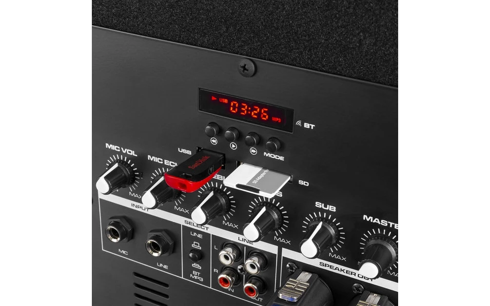 Vonyx VX1015BT 2.1 Активна система за озвучаване, 15", 1000W