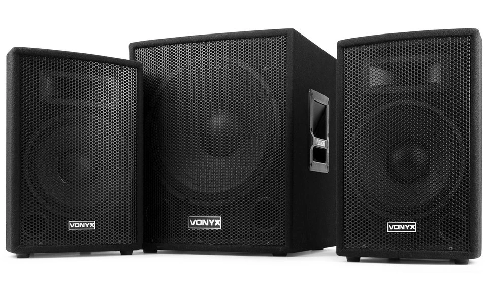 Vonyx VX1015BT 2.1 Активна система за озвучаване, 15", 1000W