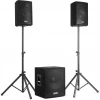 Vonyx VX1015BT 2.1 Активна система за озвучаване, 15", 1000W