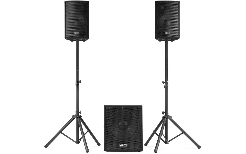 Vonyx VX1015BT 2.1 Активна система за озвучаване, 15", 1000W