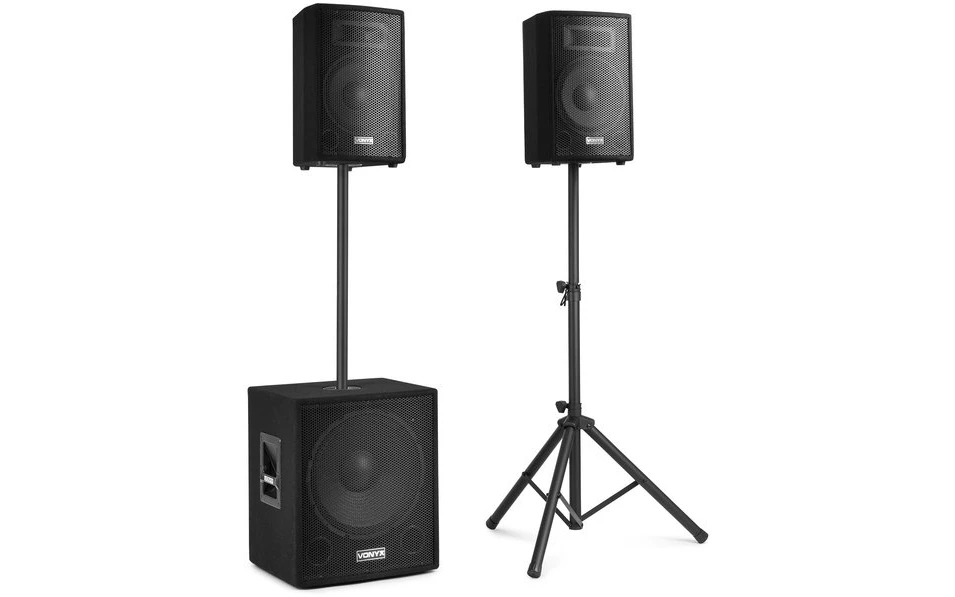 Vonyx VX1015BT 2.1 Активна система за озвучаване, 15", 1000W