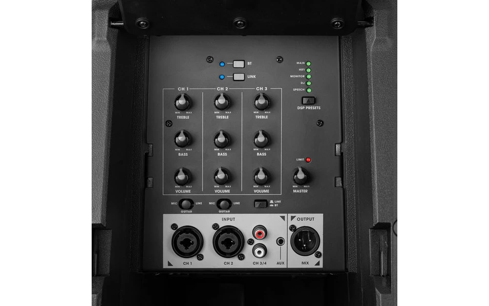 Vonyx VX820, Активна система за озвучаване, 8", 400W