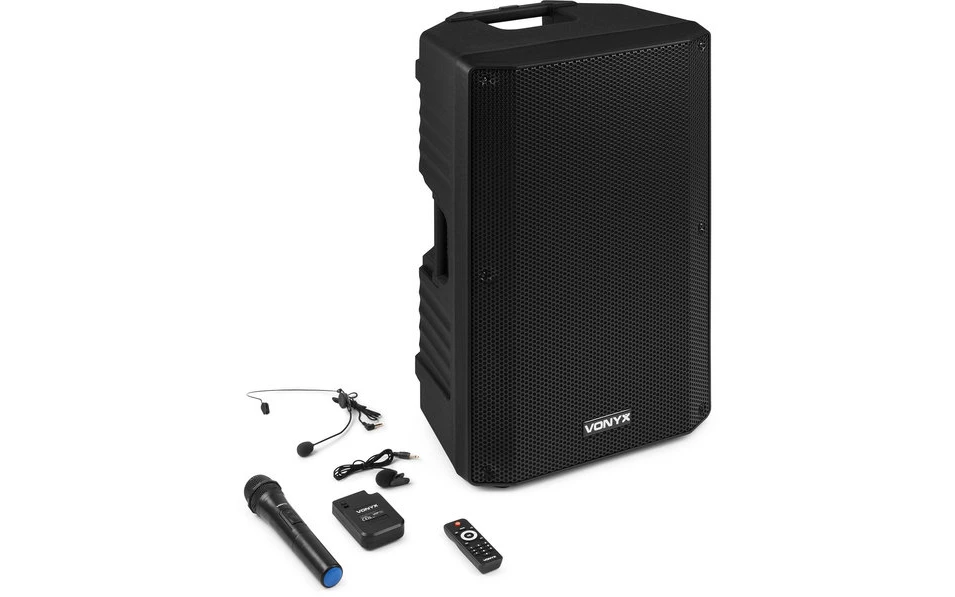 Vonyx VSA700-BP, Активна тонколона 15", 1000W, Combi
