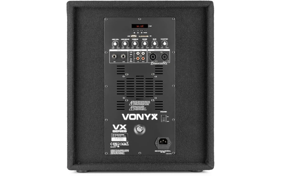 Vonyx VX0812BT 2.1 Активна система за озвучаване, 12", 800W