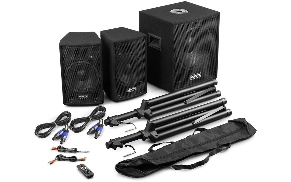 Vonyx VX0812BT 2.1 Активна система за озвучаване, 12", 800W