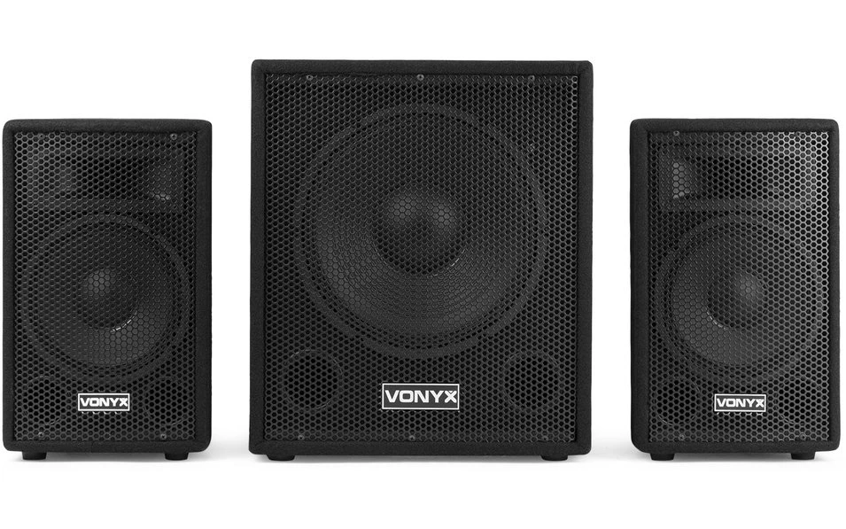 Vonyx VX0812BT 2.1 Активна система за озвучаване, 12", 800W