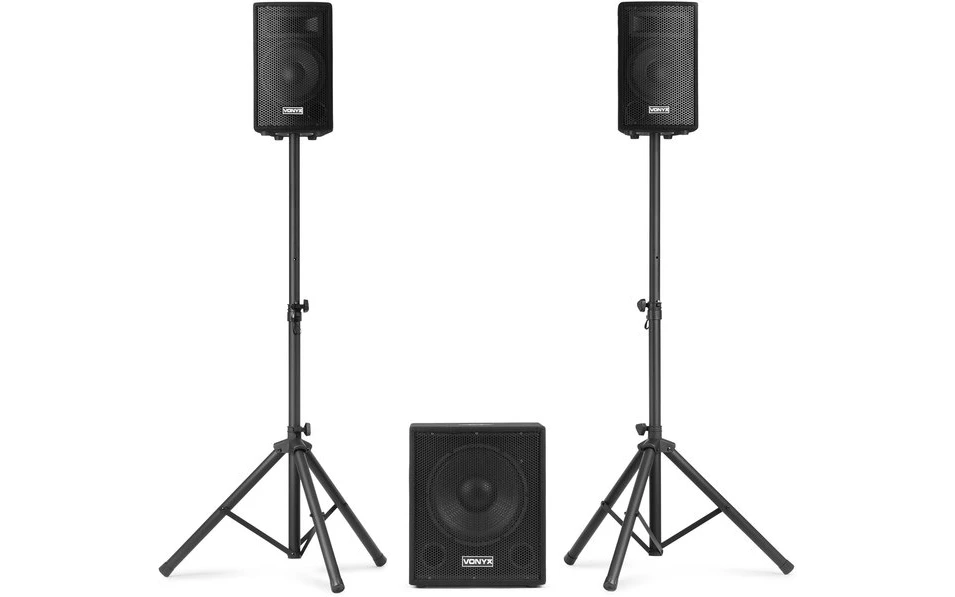 Vonyx VX0812BT 2.1 Активна система за озвучаване, 12", 800W