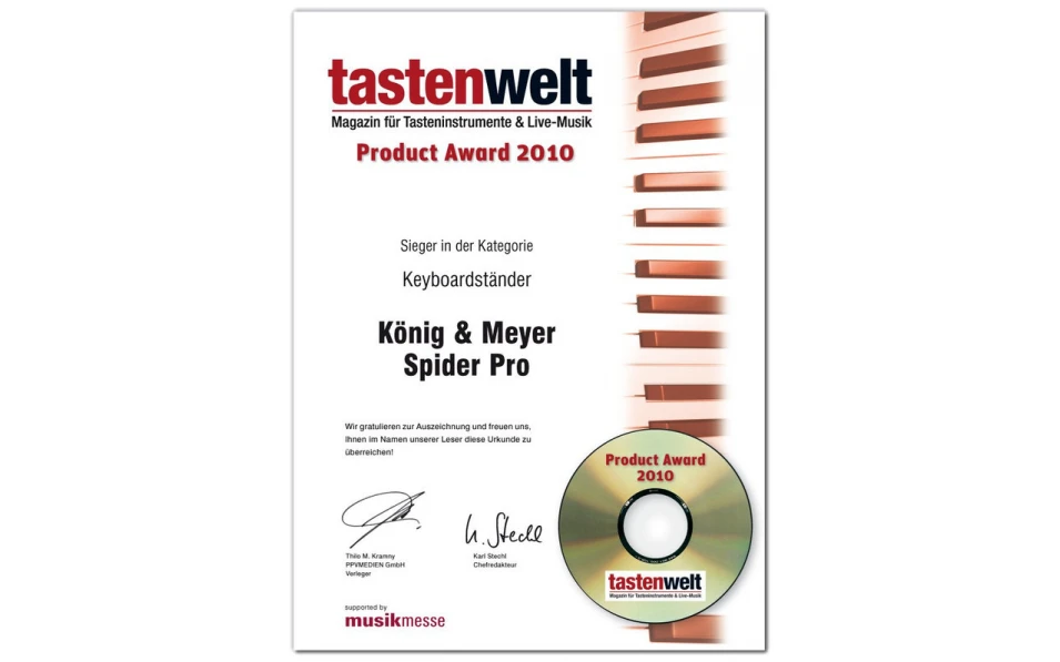 Konig & Meyer Spider Pro - Black